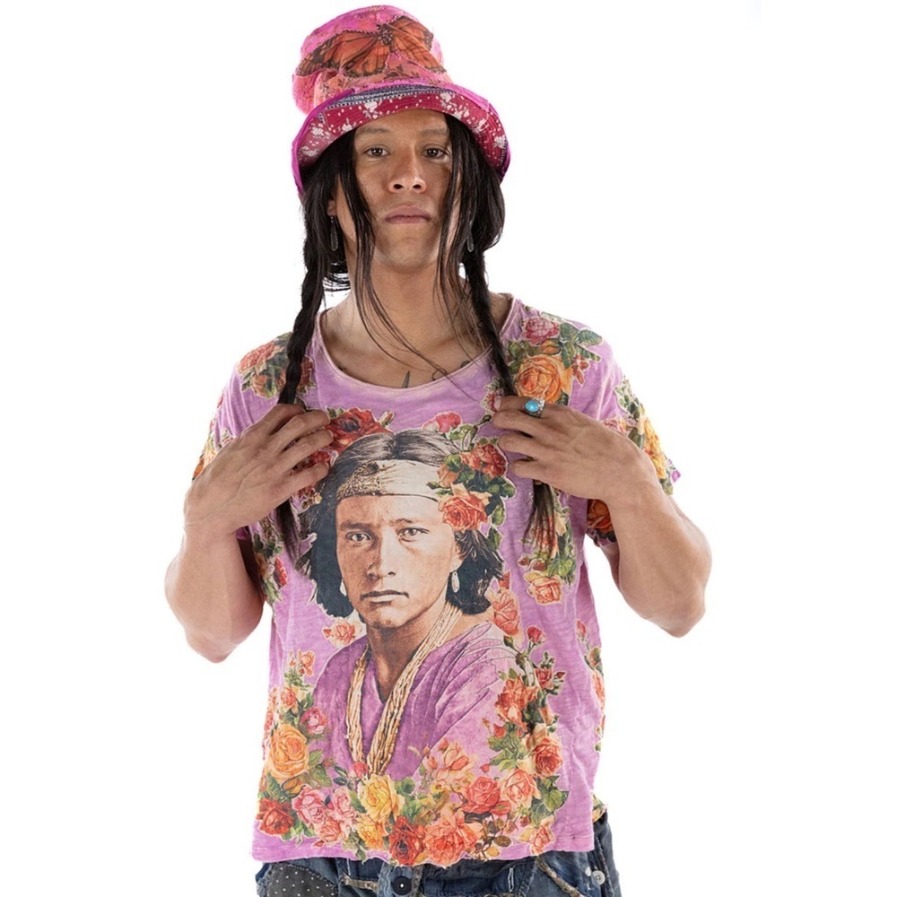 Magnolia Pearl Sold Out Limited Appliqué Navajo Warrior NWT - Picture 5 of 7